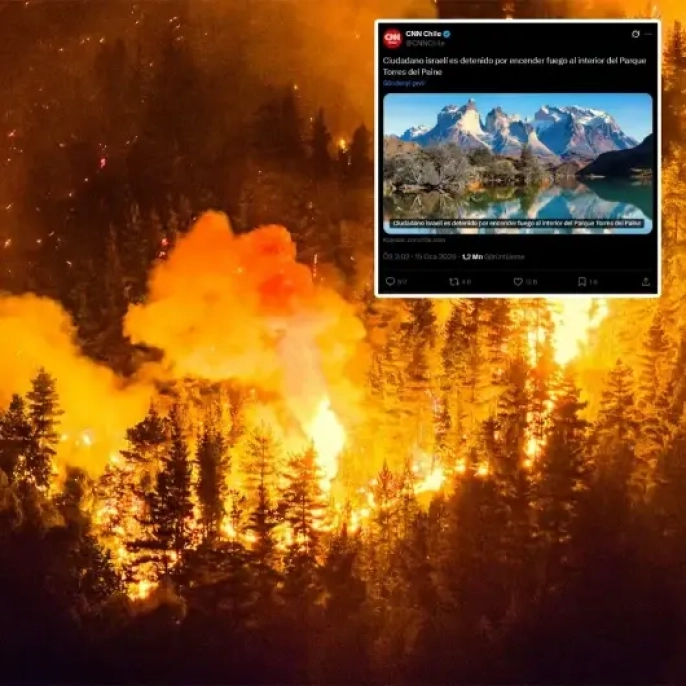 Patagonya'da Yangın Paniği: Arjantin ve Şili'de 'İsrail Parmağı' İddiaları Ortaya Atıldı