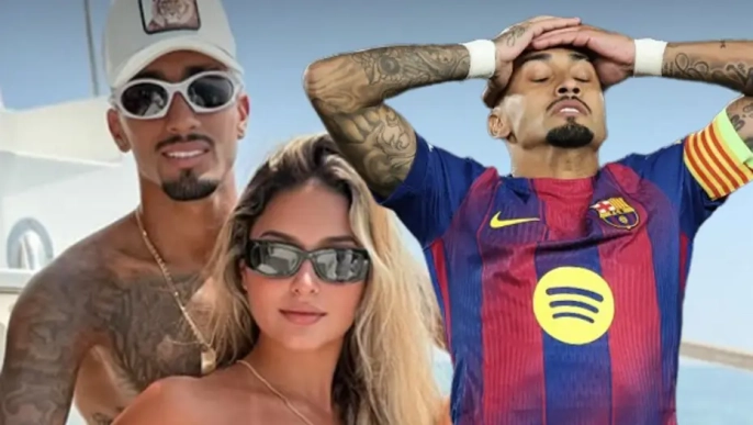 Raphinha'nın eşi FIFA'ya isyan etti: '64 maçta 62 gol attı, bu adaletsizlik!