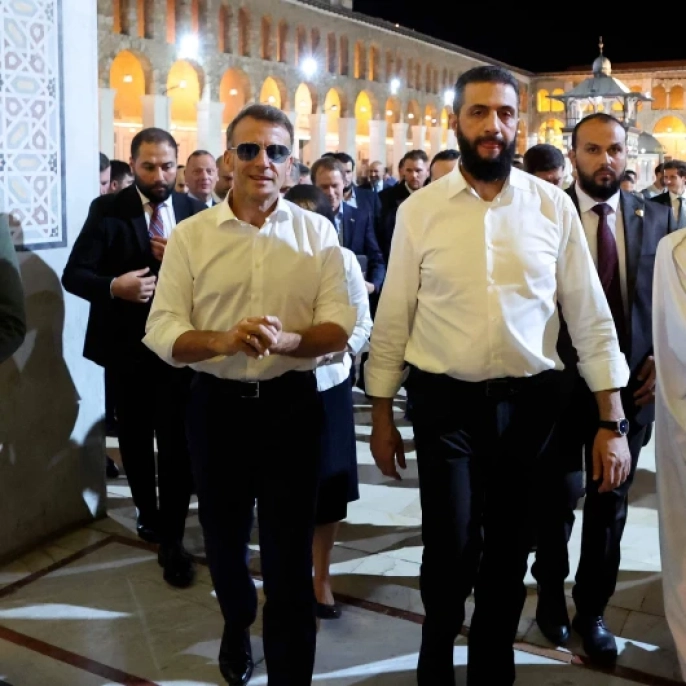 Şam'da Macron'un konakladığı yere yakın patlama: Elysee 'güvende' dedi