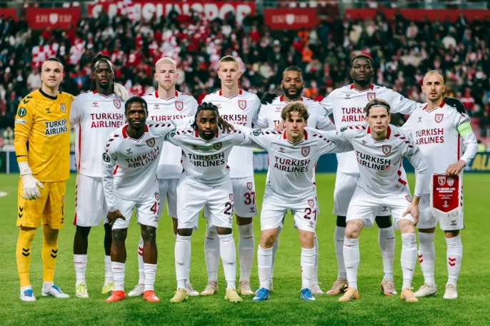 Samsunspor tarih yazdı: Konferans Ligi'nde son 16'ya muhteşem yükseliş!