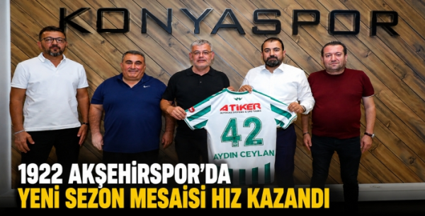 1922 Akşehirspor'da yeni sezon mesaisi hız kazandı