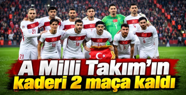 A Milli Takım’ın kaderi 2 maça kaldı