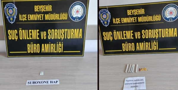 Beyşehir'de uyuşturucu ve kaçakçılığa geçit yok: Polis devrede