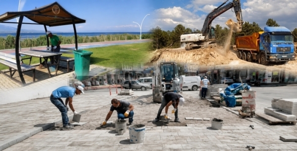 Beyşehir'in dört bir yanında hizmet mesaisi sürüyor