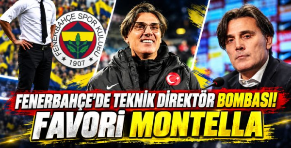 Fenerbahçe'de teknik direktör bombası! Favori Montella