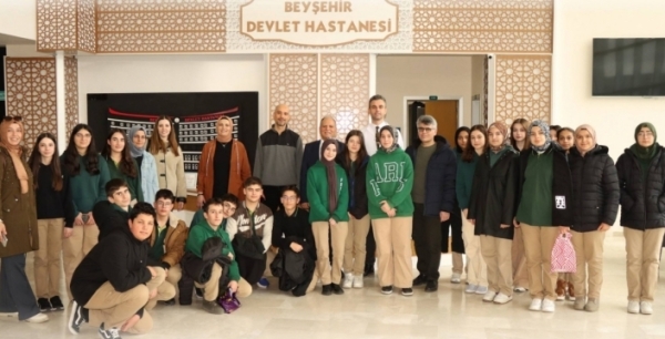 Gönülleri ısıtan buluşma: Beyşehir’de çocuk hastalara moral ziyareti