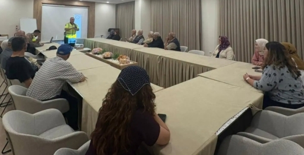 Huzurevi sakinlerine trafik farkındalığı eğitimi