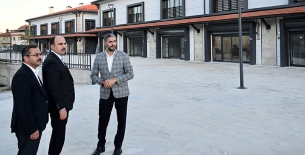 Ilgın'daki dükkanların teslimine az kaldı