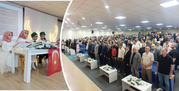 Kadınhanı’nda 4-6 yaş Kur’an Kursu öğrencilerinden yıl sonu gösterisi