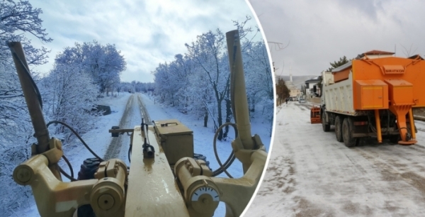 Kar yağışı sonrası ekipler yollara çıktı