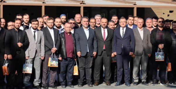 Karapınar'da din görevlileri Başkan Önal ile buluştu