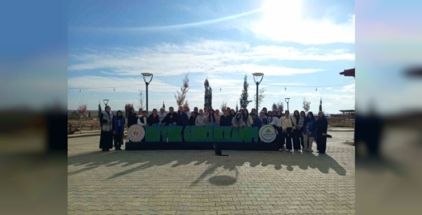 Karapınarlı Gençler 'Hüyük Tarım Kampı'nda eğitim aldı