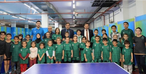 Karatay’da sporun kalbi miniklerle attı: Karaman ve Kılca’dan anlamlı ziyaret