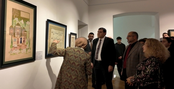 Karatay’dan Viyana’ya kültür köprüsü: “Mesnevi’den Hikayeler” sergisi büyük ilgi gördü
