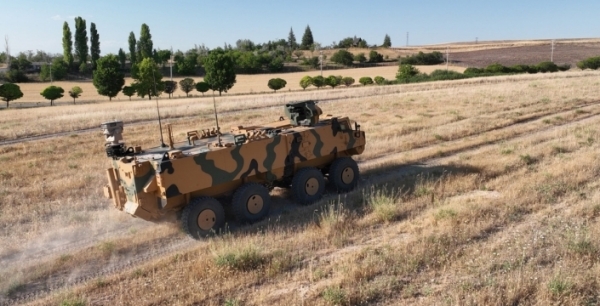 KBRN Keşif aracı PARS İZCİ 8×8 göreve hazır