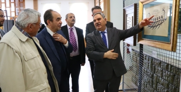 Konya’da “Aile Yılı”na özel hat sergisi: Hâne-i Huzûr sanatseverlerle buluştu