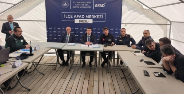 Konya’da bir ilk: İvriz Barajı’nda patlama tatbikatı gerçekleştirildi