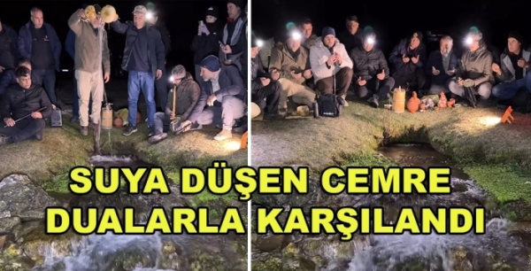 Konya’da cemre dualarla karşılandı