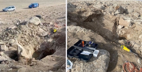 Konya’da define avcılarına baskın: 4 kişi yakalandı