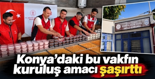 Konya’da ilginç bir vakıf şartı yerine getirildi