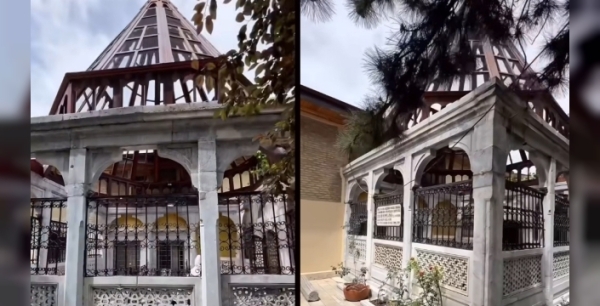 Konya'da konuşamayan çocukların götürüldüğü türbe