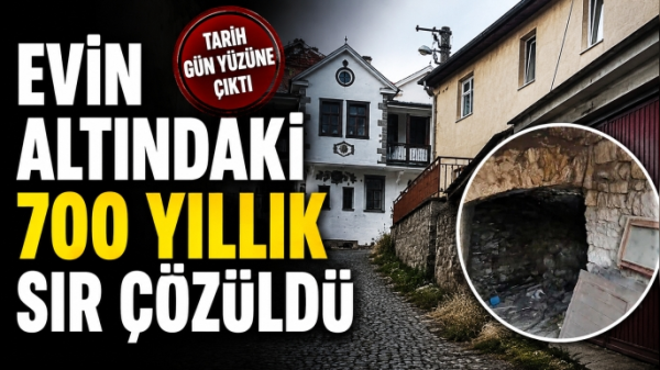 Konya'da tarihi evin altındaki 700 yıllık sır çözüldü