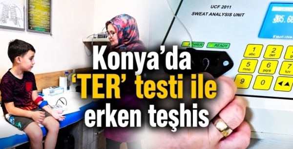 Konya'da 'TER' testi ile erken teşhis