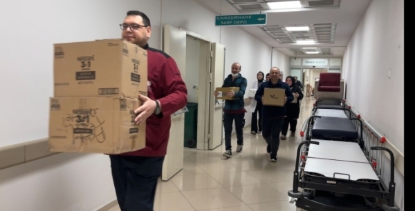 Konya Numune Hastanesini sel basmış gibi yaptılar