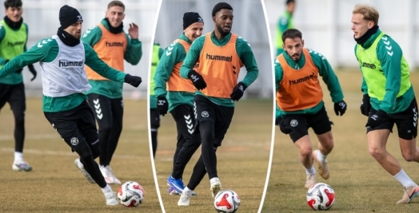 Konyaspor Beşiktaş hazırlıklarına başladı