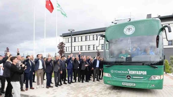 Konyaspor final yoluna dualarla çıktı