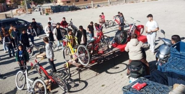 Ladik’te bisiklet fuarı düzenlendi