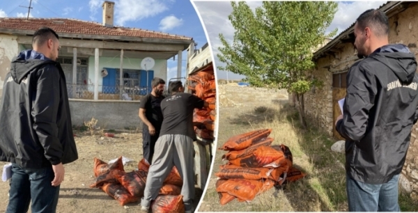 Sarayönü Derneği’nden ihtiyaç sahiplerine yakacak desteği