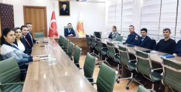 Sarayönü’nde afet değerlendirme toplantısı yapıldı