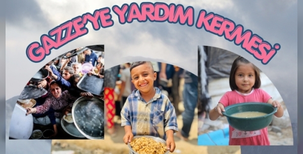 Sarayönü’nde Gazze’ye destek için kermes kuruluyor
