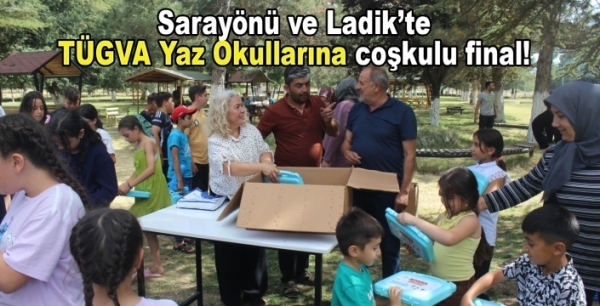 Sarayönü ve Ladik’te TÜGVA Yaz Okullarına yaz okuluna coşkulu final! 