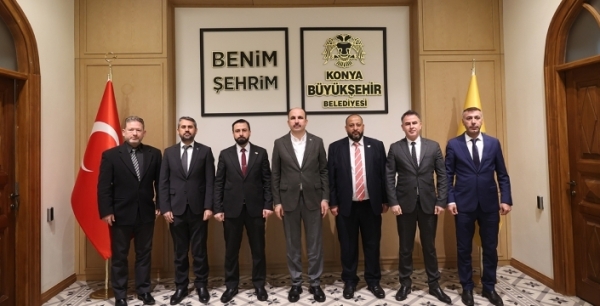 Suriyeli heyetten Konya’ya tam not: “Konya modeli belediyecilik” incelendi