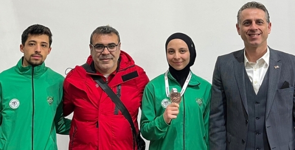 Zorlu rakipleri geride bıraktı! Meramlı milli sporcu Türkiye üçüncüsü oldu