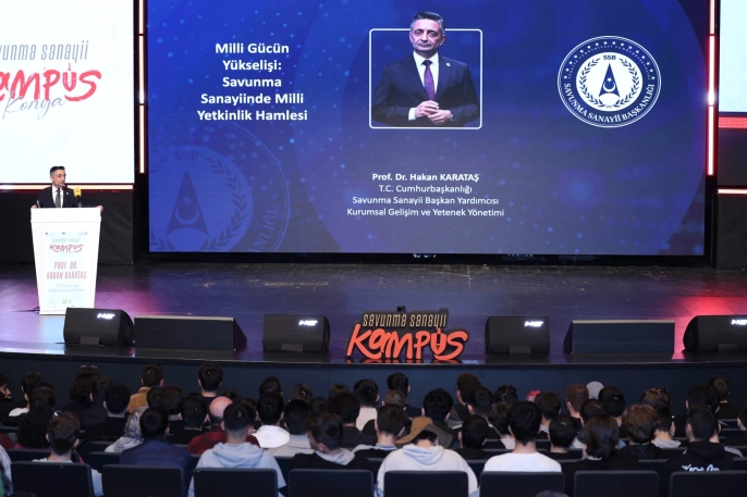 Savunma sanayii, Konya'da üniversite öğrencileriyle buluştu: Milli yetkinlik vurgusu