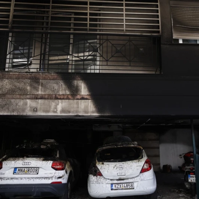 Selanik'te patlama: İktidar partisi yöneticisinin annesi hayatını kaybetti