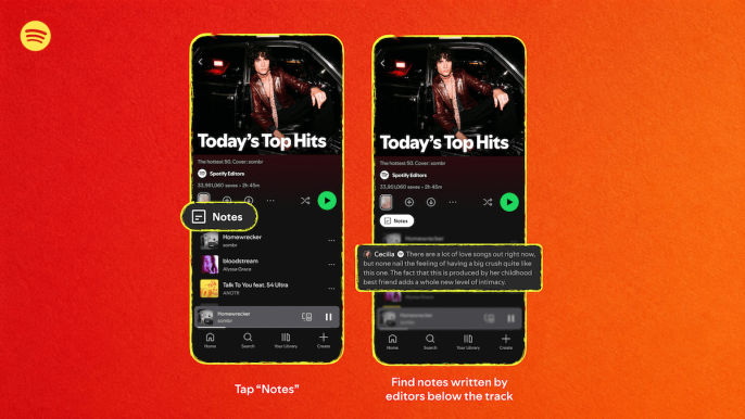 Spotify'dan yeni özellik: Şarkı seçimlerine açıklama