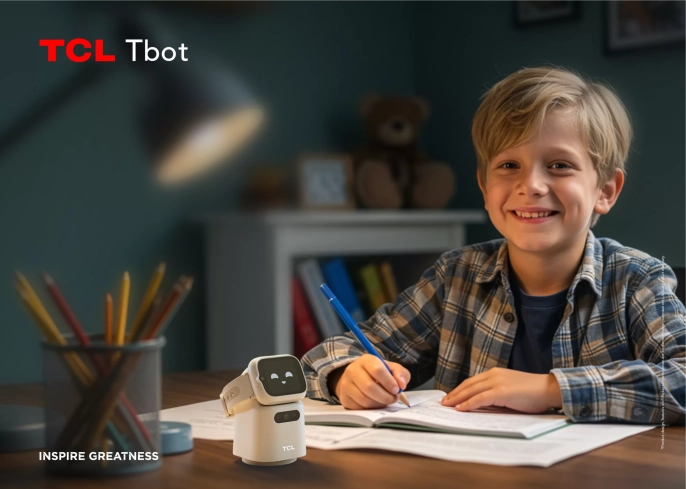 TCL, çocuklar için yapay zeka destekli Tbot'u tanıttı