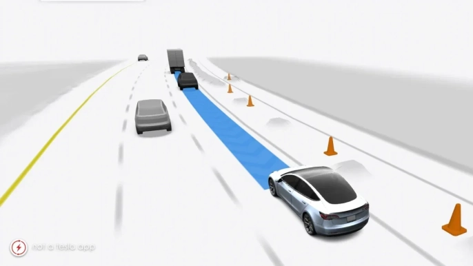 Tesla, manuel sürüşte çarpışma kaçınma sistemini tanıttı - 3