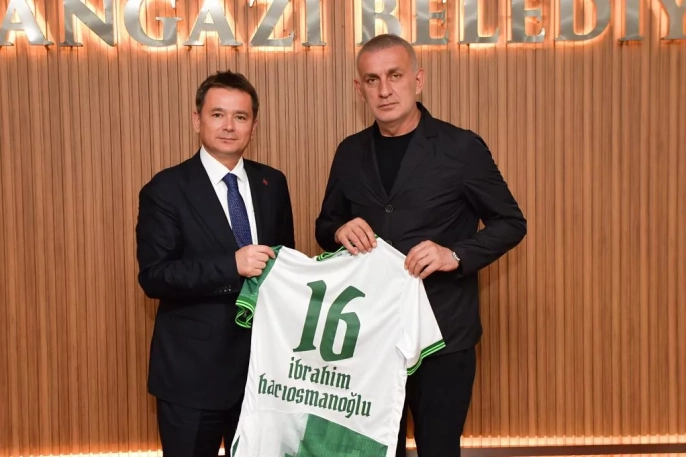 TFF başkanı, Osmangazi belediye başkanını ziyaret etti