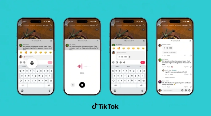 TikTok yorum bölümüne sesli mesaj ve anket özelliği eklendi - 2