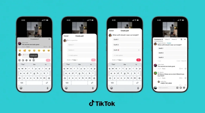 TikTok yorum bölümüne sesli mesaj ve anket özelliği eklendi - 3