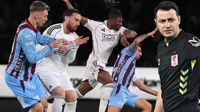 Trabzonspor-Beşiktaş derbisinde hakem kararları eski hakemleri ayağa kaldırdı: 'Kabul etmiyorum, asla düşünmezdim