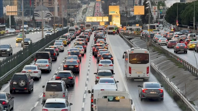 Trafikteki araç sayısı 34 milyonu geçti, dikkat çeken artışlar yaşandı