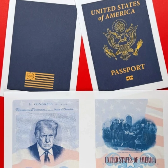 Trump'ın imzasını taşıyan özel ABD pasaportları yolda: Tarihi bir ilk mi?