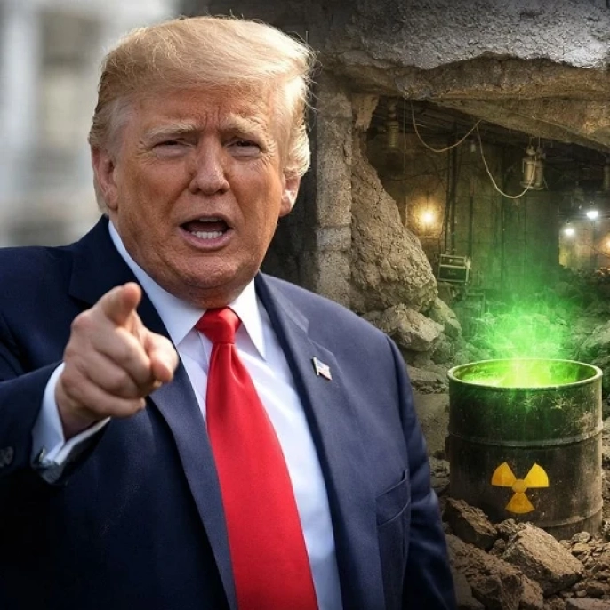 Trump'tan şok açıklama: İran uranyumu ABD'ye taşınacak!