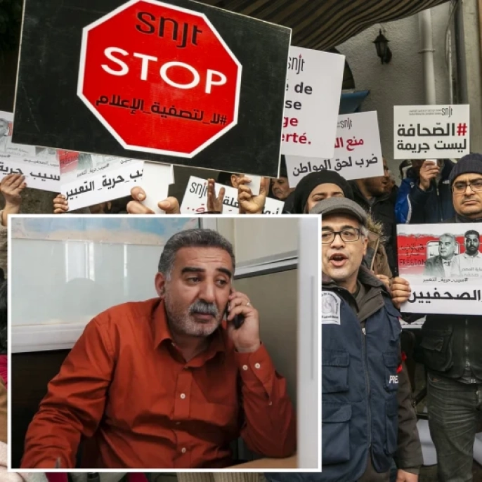 Tunus'ta gazeteci Ziyad el-Hani, eleştirel paylaşımı nedeniyle tutuklandı